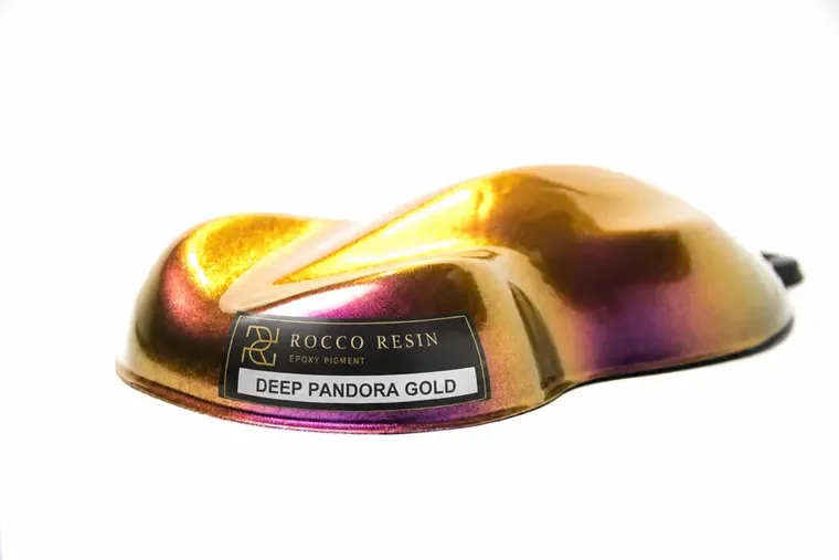 Deep Pandora Gold, pigmentkleur voor epoxy gietvloeren