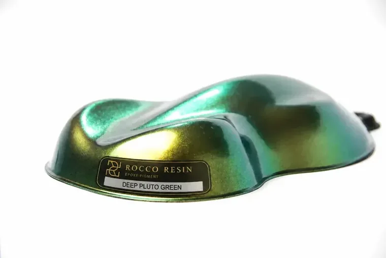 Deep Pluto Green, pigmentkleur voor epoxy gietvloeren