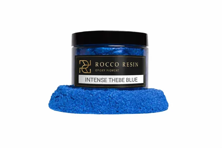 Intense Thebe Blue, pigmentkleur voor epoxy gietvloeren
