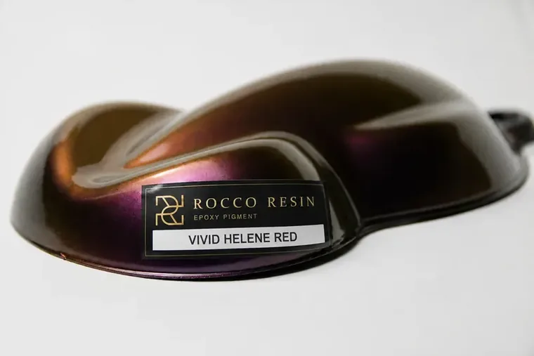 Vivid Helene Red, pigmentkleur voor epoxy gietvloeren