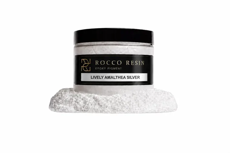 Lively Amalthea Silver, pigmentkleur voor epoxy gietvloeren