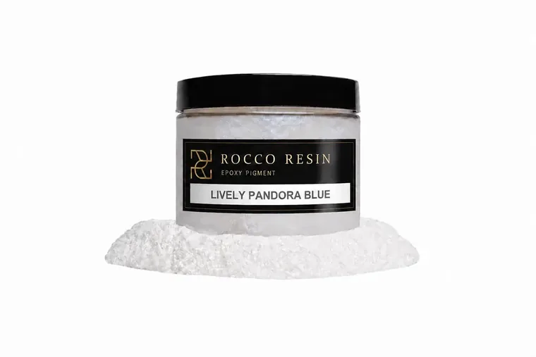 Lively Pandora Blue, pigmentkleur voor epoxy gietvloeren