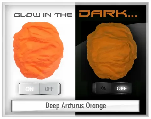 Deep Arcturus Orange, kleur voor epoxy designvloeren