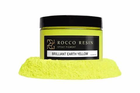 Brilliant Earth Yellow, kleur voor epoxy designvloeren