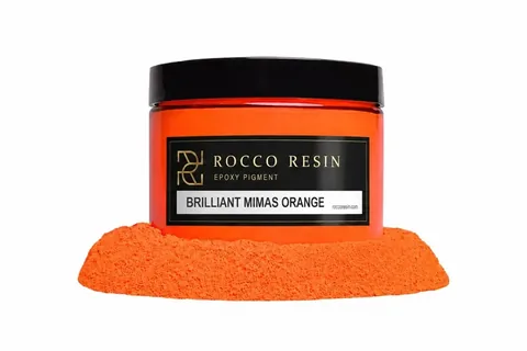 Brilliant Mimas Orange, kleur voor epoxy designvloeren