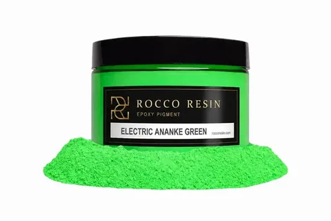 Electric Ananke Green, kleur voor epoxy designvloeren