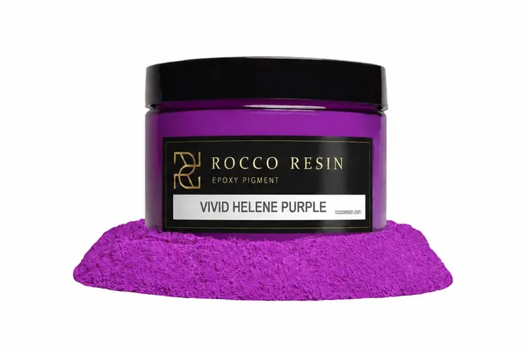 Vivid Helene Purple, pigmentkleur voor epoxy gietvloeren