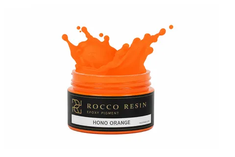 Soft Leda Orange, kleur voor epoxy designvloeren