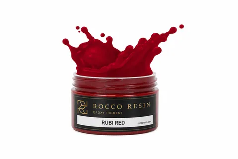 Vivid Betelgeuse Red, kleur voor epoxy designvloeren