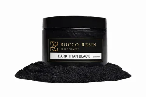 Dark Titan Black, epoxyvloer van Rocco Resin