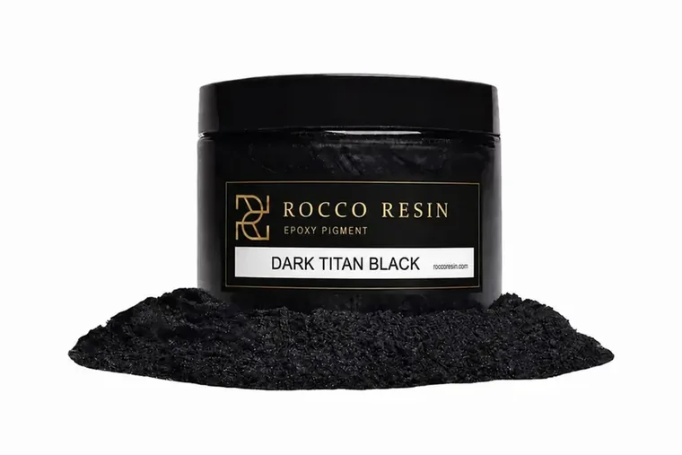 Dark Titan Black, pigmentkleur voor epoxy gietvloeren