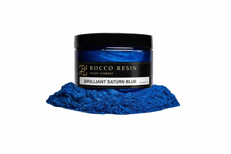 Brilliant Saturn Blue, pigmentkleur voor epoxy gietvloeren