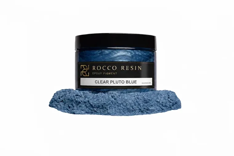 Clear Pluto Blue, pigmentkleur voor epoxy gietvloeren