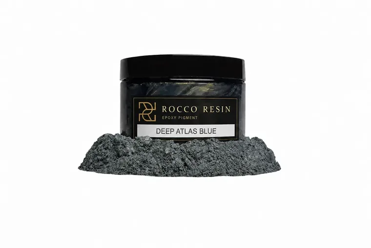 Deep Atlas Blue, pigmentkleur voor epoxy gietvloeren
