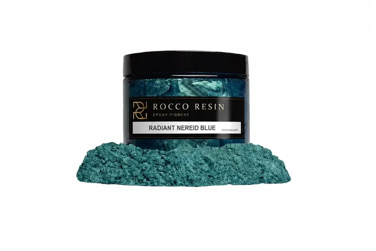 Radiant Nereid Blue, pigmentkleur voor epoxy gietvloeren
