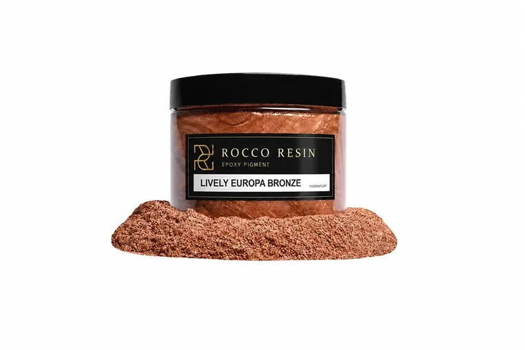 Lively Europa Bronze, pigmentkleur voor epoxy gietvloeren