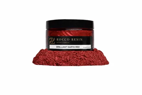 Brilliant Earth Red, kleur voor epoxy designvloeren