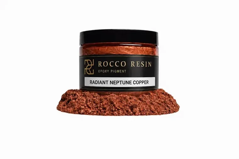 Radiant Neptune Copper, pigmentkleur voor epoxy gietvloeren