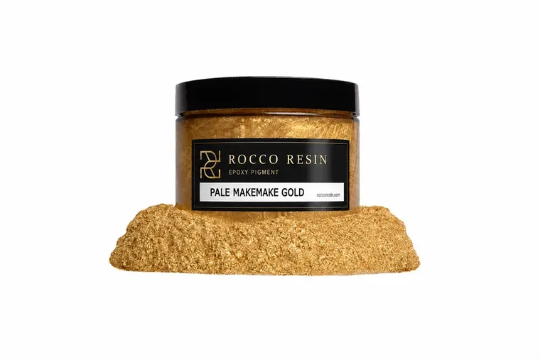 Pale Makemake Gold, pigmentkleur voor epoxy gietvloeren