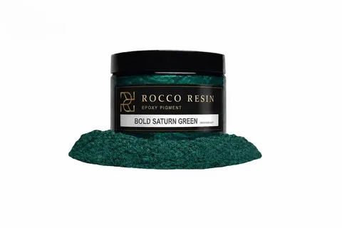 Bold Saturn Green, epoxyvloer van Rocco Resin