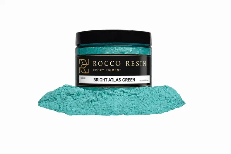 Bright Atlas Green, pigmentkleur voor epoxy gietvloeren