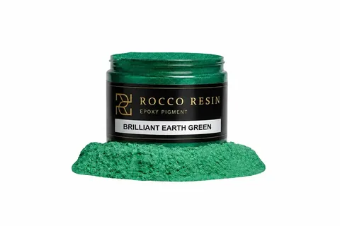 Brilliant Earth Green, kleur voor epoxy designvloeren