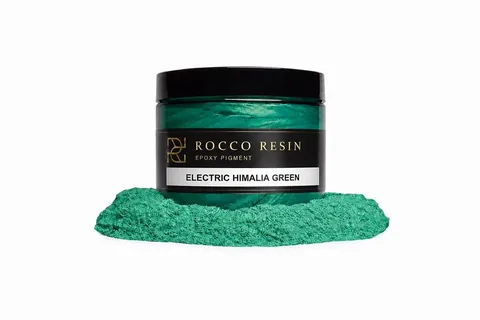 Electric Himalia Green, kleur voor epoxy designvloeren