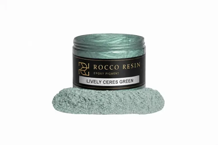 Lively Ceres Green, pigmentkleur voor epoxy gietvloeren