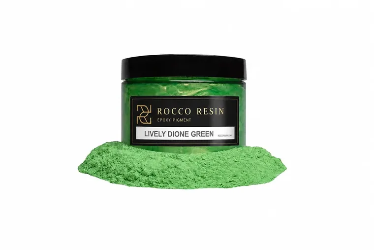 Lively Dione Green, pigmentkleur voor epoxy gietvloeren