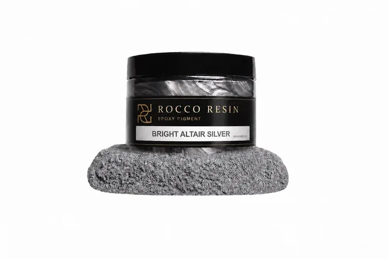 Bright Altair Silver, pigmentkleur voor epoxy gietvloeren