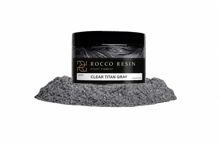 Clear Titan Gray, pigmentkleur voor epoxy gietvloeren