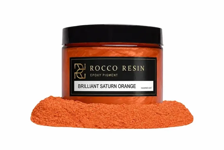 Brilliant Saturn Orange, pigmentkleur voor epoxy gietvloeren