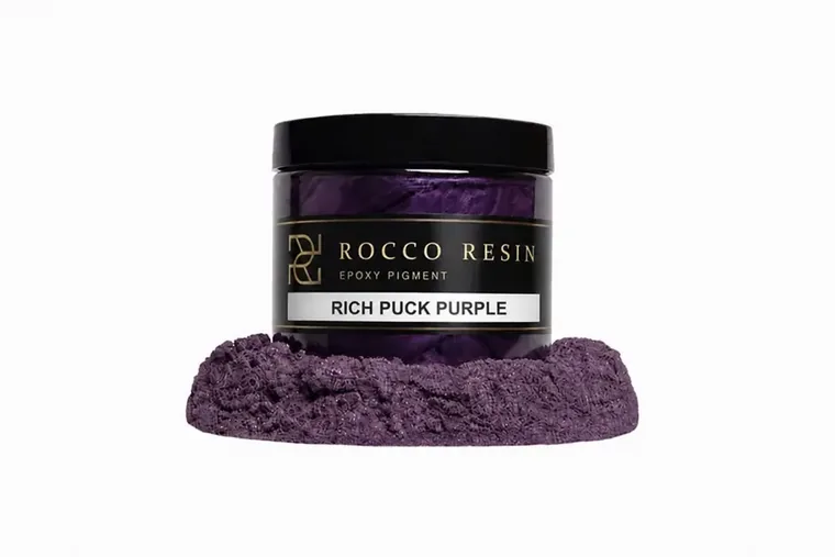 Rich Puck Purple, pigmentkleur voor epoxy gietvloeren