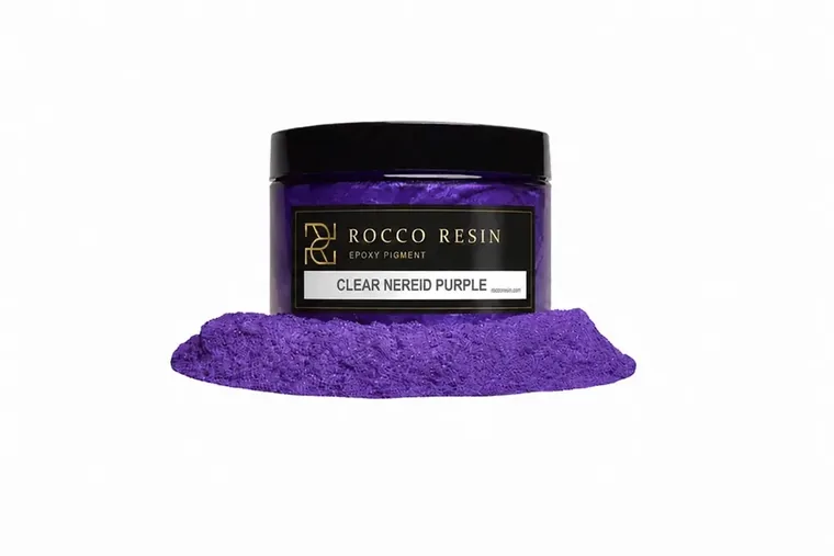 Clear Nereid Purple, pigmentkleur voor epoxy gietvloeren