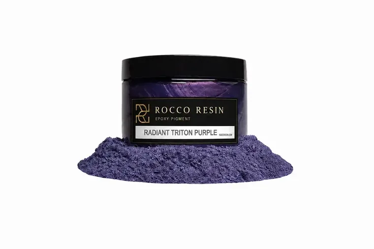 Radiant Triton Purple, pigmentkleur voor epoxy gietvloeren