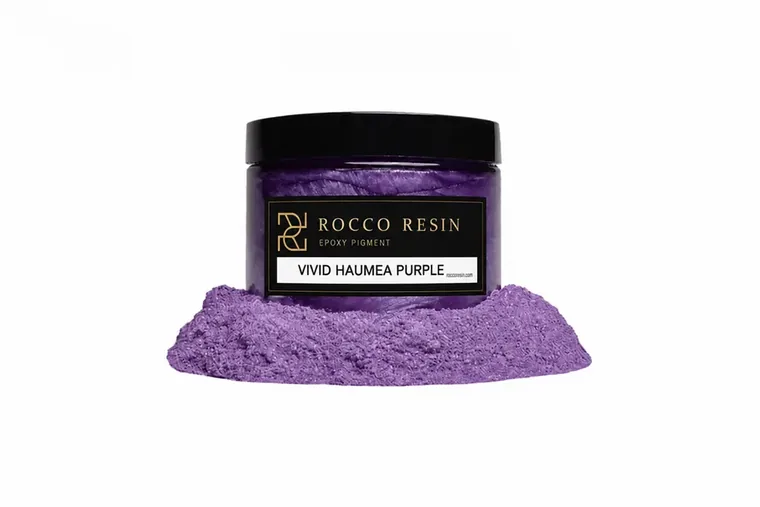 Vivid Haumea Purple, pigmentkleur voor epoxy gietvloeren