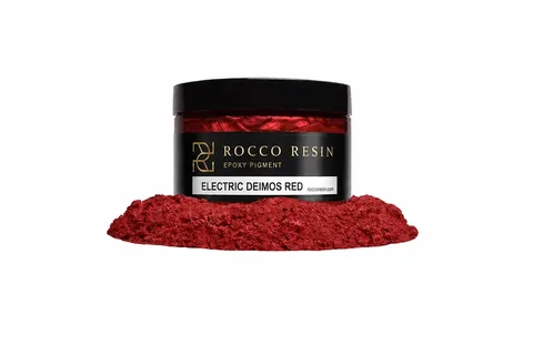 Electric Deimos Red, kleur voor epoxy designvloeren