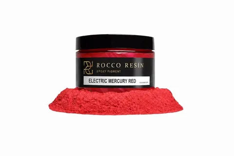 Electric Mercury Red, kleur voor epoxy designvloeren