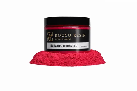 Electric Tethys Red, kleur voor epoxy designvloeren