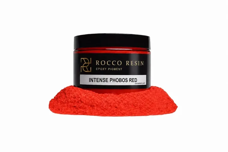 Intense Phobos Red, pigmentkleur voor epoxy gietvloeren