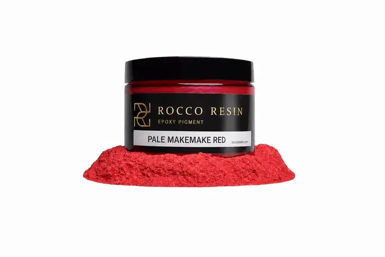 Pale Makemake Red, pigmentkleur voor epoxy gietvloeren