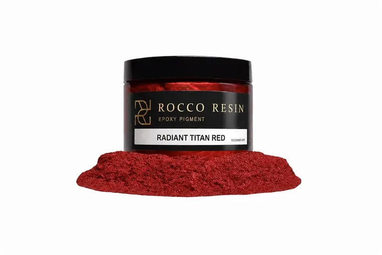 Radiant Titan Red, pigmentkleur voor epoxy gietvloeren