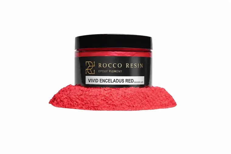 Vivid Enceladus Red, pigmentkleur voor epoxy gietvloeren