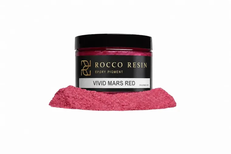 Vivid Mars Red, pigmentkleur voor epoxy gietvloeren