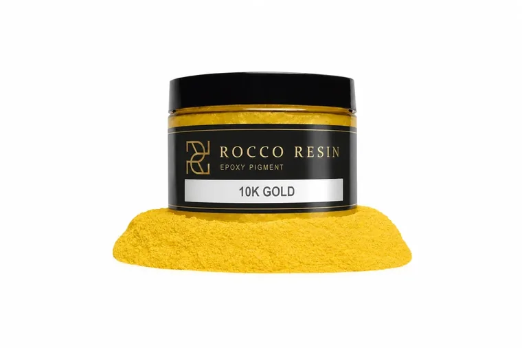 Electric Orion Yellow, pigmentkleur voor epoxy gietvloeren