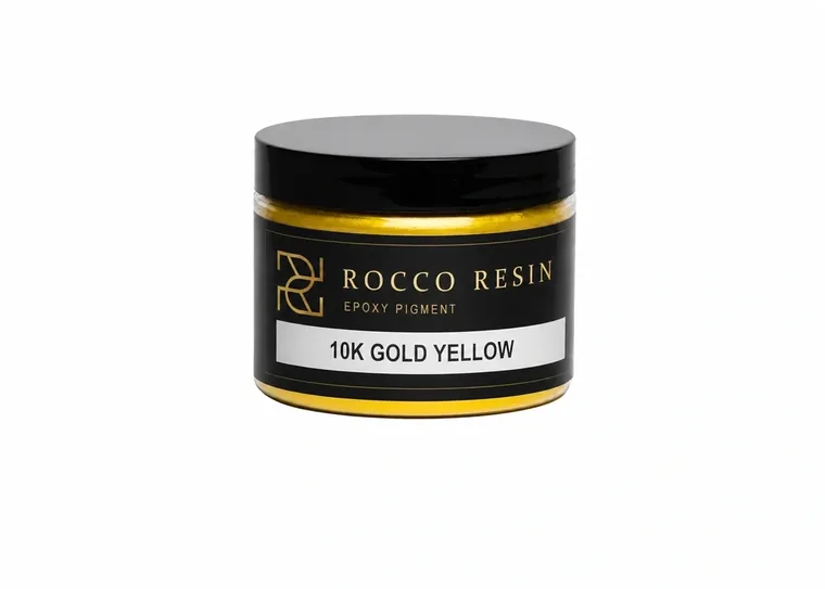 Electric Orion Yellow, pigmentkleur voor epoxy gietvloeren