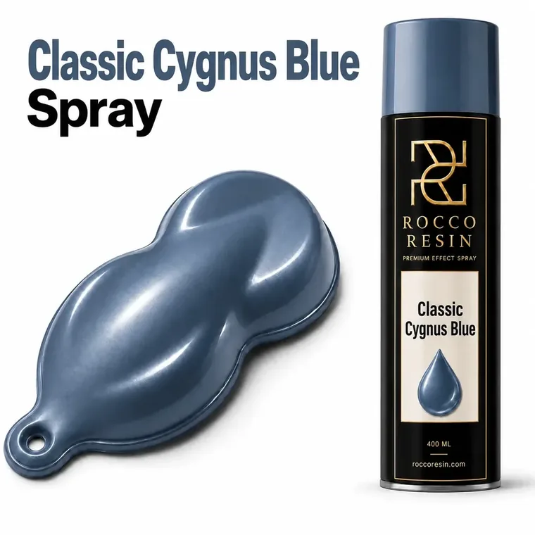 Classic Cygnus Blue, spraykleur voor epoxy gietvloeren