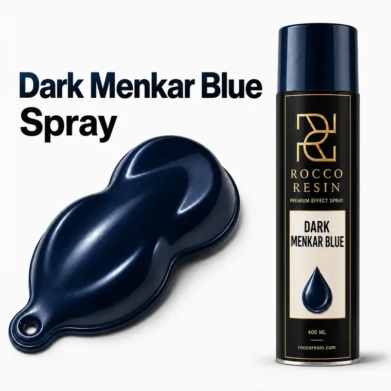Dark Menkar Blue, spraykleur voor epoxy gietvloeren