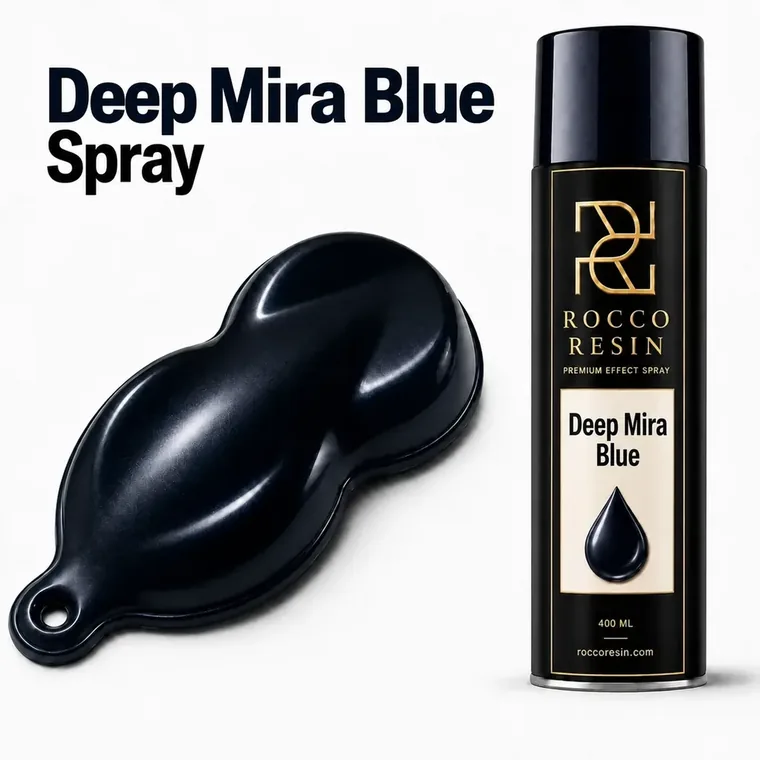Deep Mira Blue, spraykleur voor epoxy gietvloeren