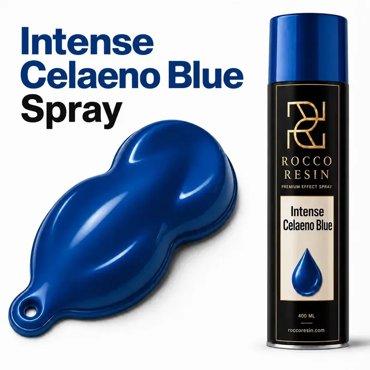Intense Celaeno Blue, spraykleur voor epoxy gietvloeren